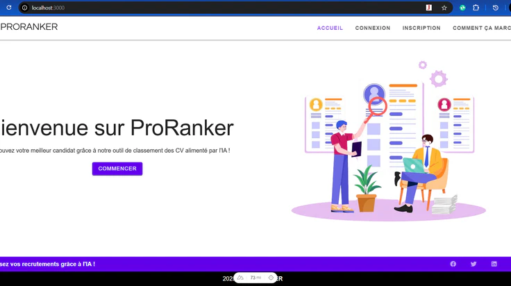ProRanker — classement automatique des candidatures